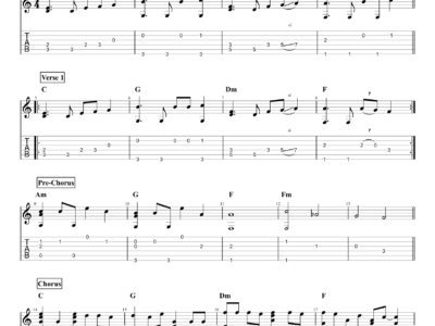 Angels Like You - Miley Cyrus (PDF)