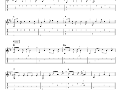 As It Was - Harry Styles (PDF)