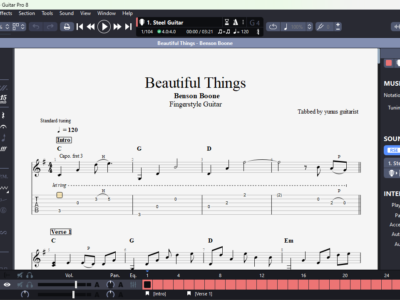 Beautiful Things - Benson Boone (GPX)