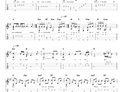 Blue Moon - Rod Stewart - Lyrics (PDF)