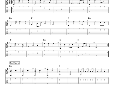 Butterflies - Abe Parker (PDF)
