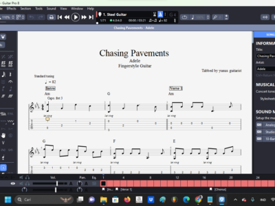 Chasing Pavements - Adele (GPX)