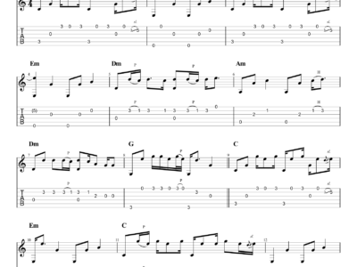 (Easy) It Will Rain - Bruno Mars (PDF)