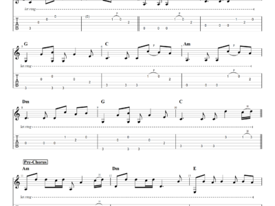 Flowers - Miley Cyrus (PDF)