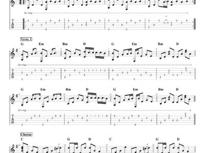 In My Place - Coldplay (PDF)