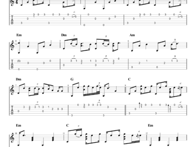 It Will Rain - Bruno Mars (PDF)