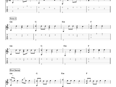 Let Me Down Slowly - Alec Benjamin (PDF)