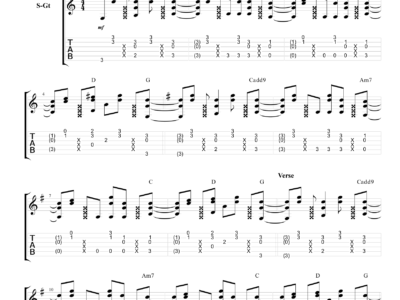 More Than Words - Basic Strum Pattern (PDF)