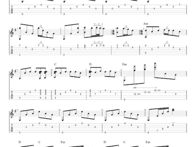 Nothing Else Matters - Metallica (PDF)