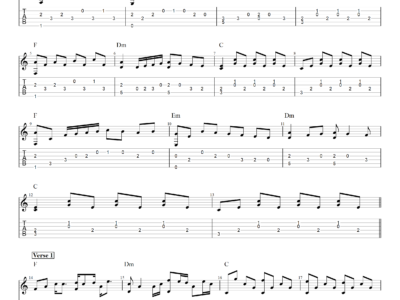 November Rain - Guns N' Roses (PDF)