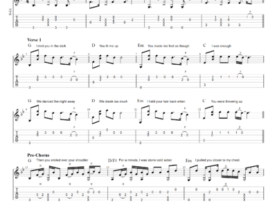 Say You Wont Let Go - James Arthur (PDF)