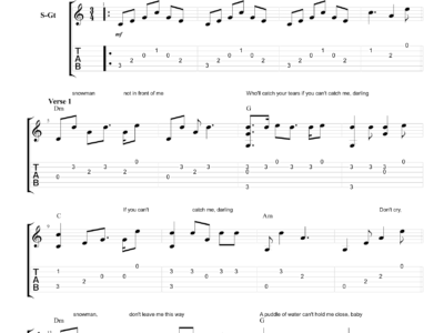 Snowman - Sia (PDF)