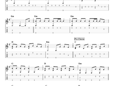 The Nights - Avicii (PDF)