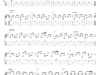 The Scientist - Coldplay (PDF)