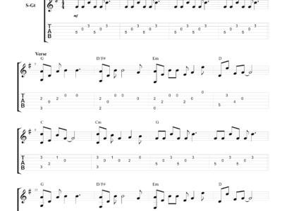 Wake Me Up When September Ends - Green Day (PDF)