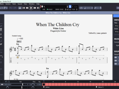 When The Children Cry - White Lion (GPX)