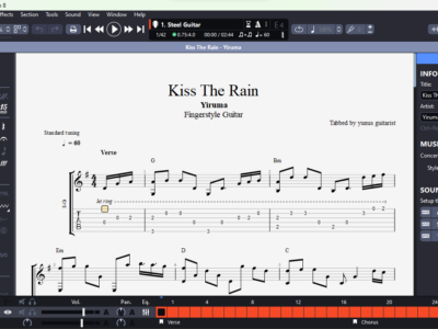 Kiss The Rain - Yiruma (GPX)