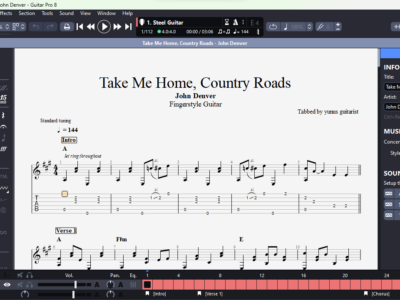 Take Me Home, Country Roads - John Denver (GPX)