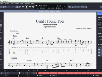 Until I Found You - Stephen Sanchez (GPX)
