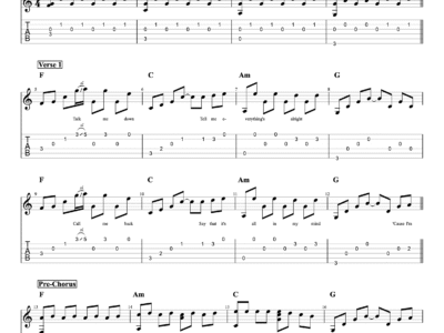 With You - Dean Lewis + Lyrics (PDF)