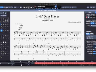 Livin On A Prayer - Bon Jovi + Lyrics (GPX)