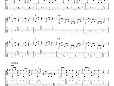 Livin On A Prayer - Bon Jovi + Lyrics (PDF)