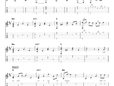 I Dont Want to Miss a Thing - Aerosmith + Lyrics (PDF)