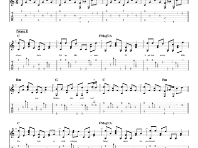 No Surprises - Radiohead + Lyrics (PDF)