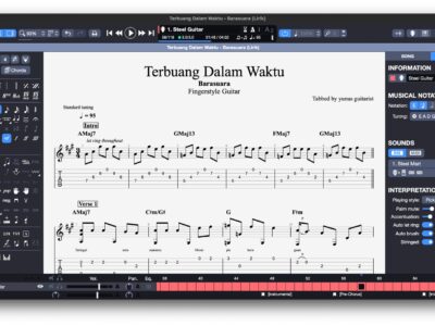 Terbuang Dalam Waktu - Barasuara + Lirik (GPX)