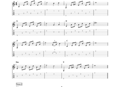 Hotel California - Eagles (Pdf + Video)