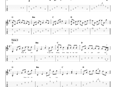 Stuck On You - Lionel Richie + Lyrics (PDF)